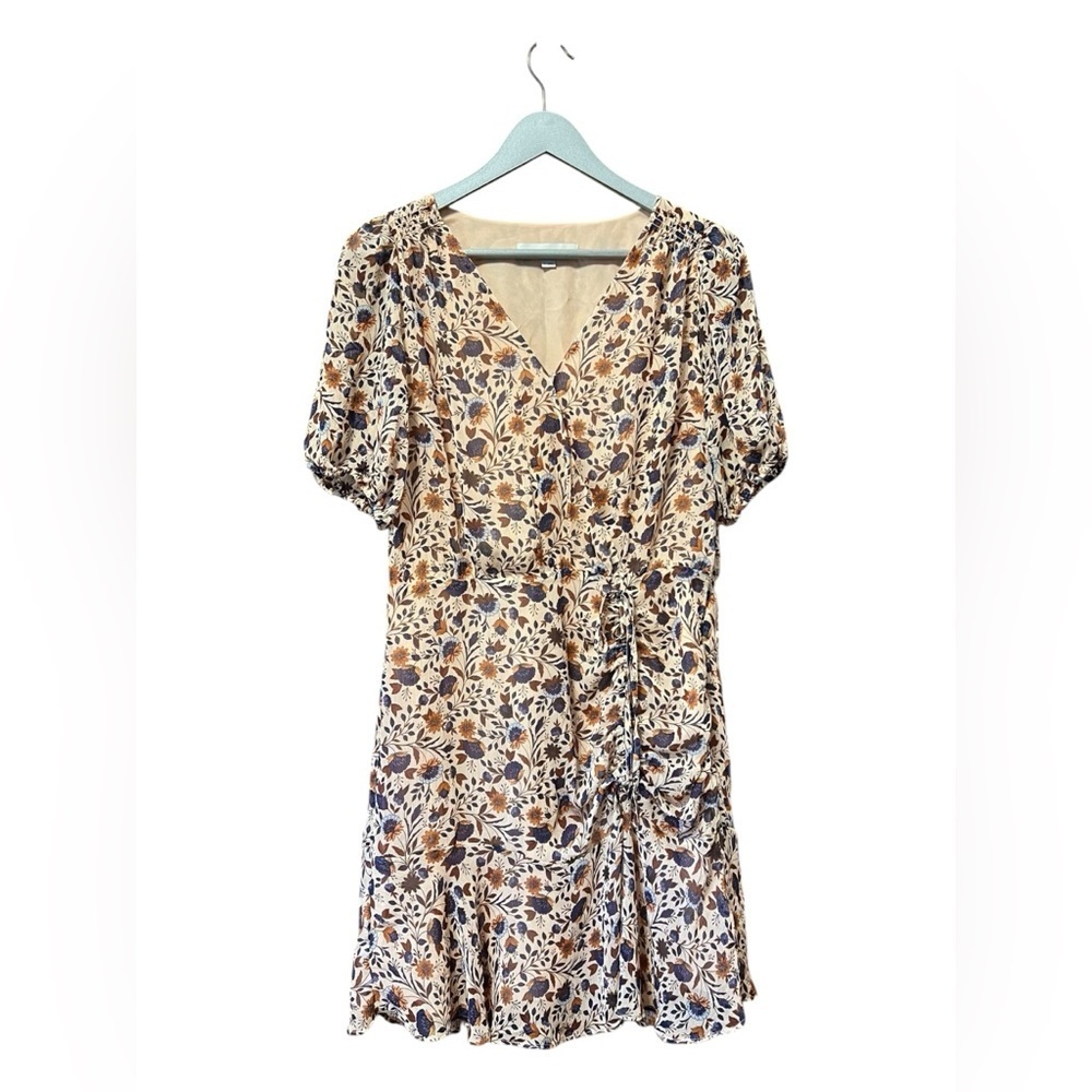 LOFT Floral Wrap Dress – Size 6 - Picture 2 of 6